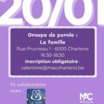 Groupe de parole - La famille