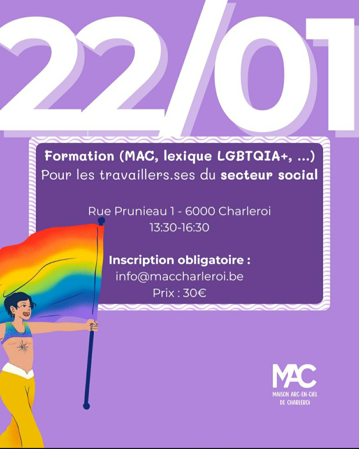 Formation à destination de professionnel.le.s