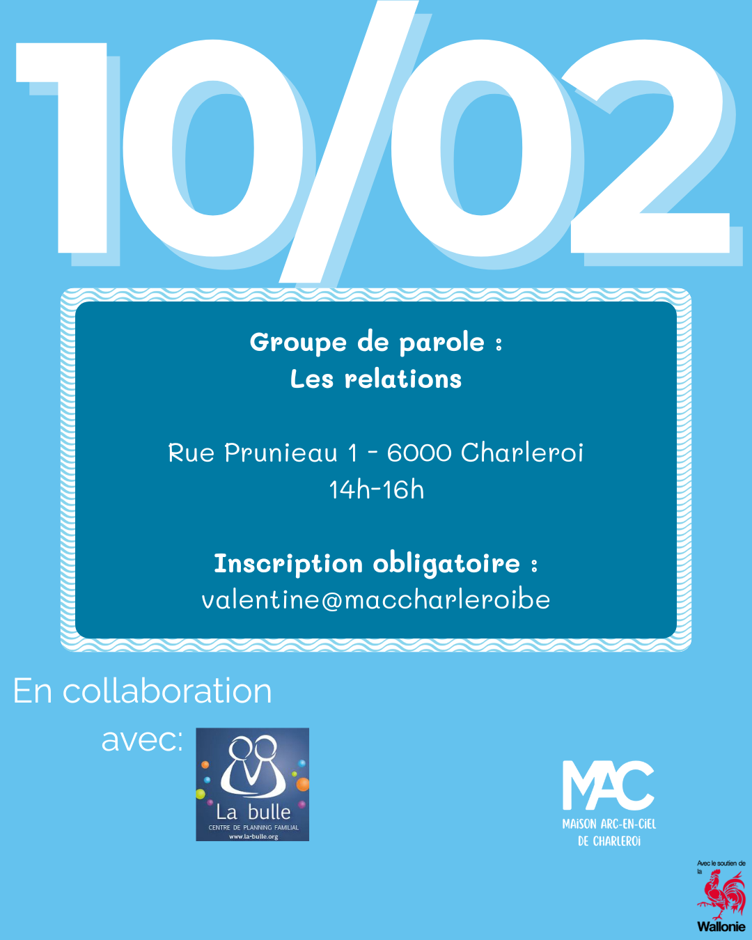 Groupe de parole - Les relations