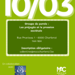 Groupe de parole - Les préjugés et la pression sociétale
