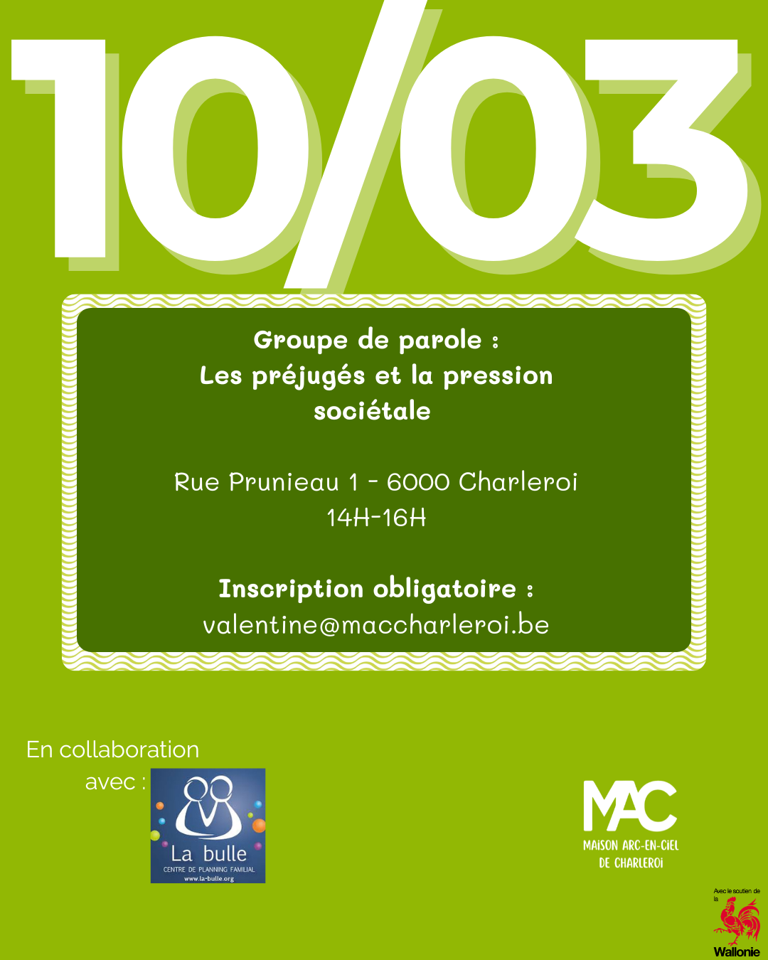 Groupe de parole - Les préjugés et la pression sociétale