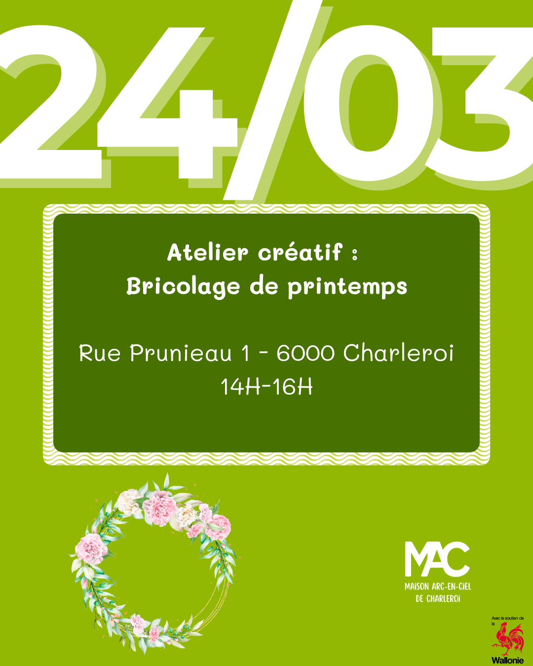 Atelier créatif - Bricolage de printemps