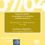 Groupe de parole - Les préjugés et la pression sociétale (partie 2)