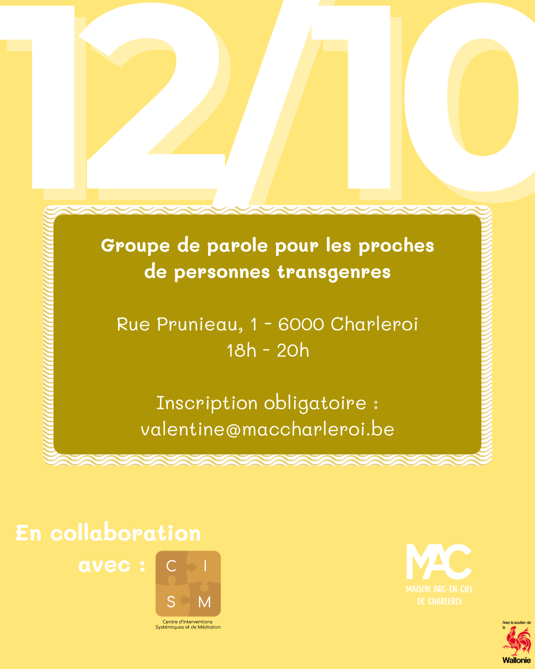 Groupe de parole pour les proches de personnes transgenres