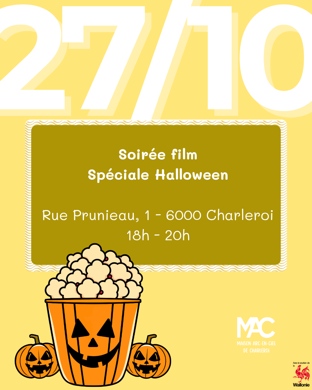 Soirée film - Spéciale Halloween