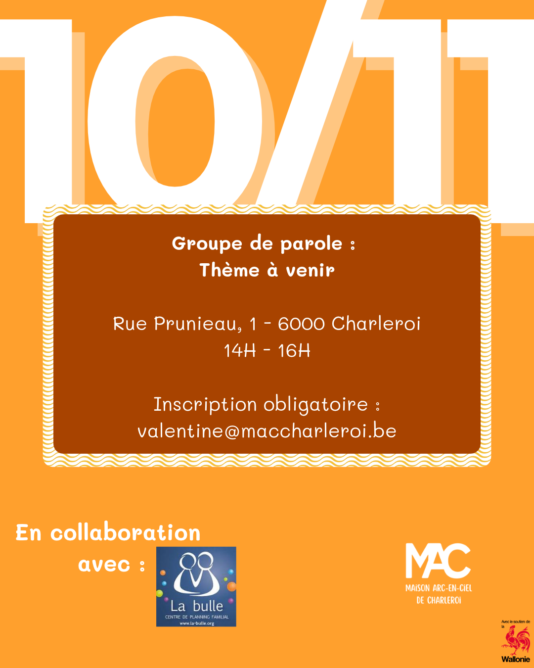 Groupe de parole - Thème à venir