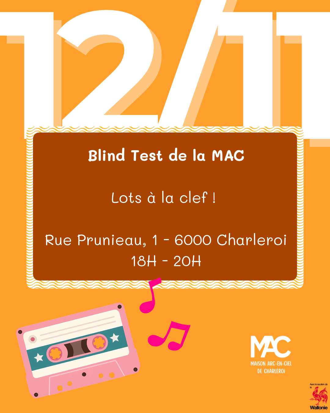Blind Test de la MAC
