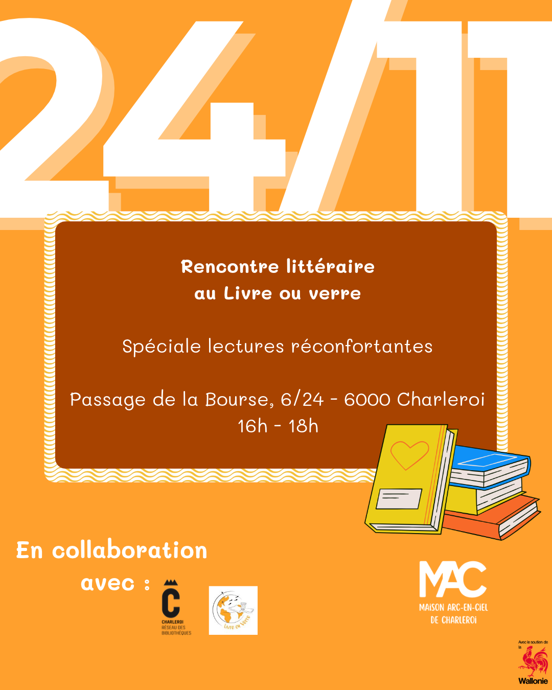 Rencontre littéraire au Livre ou verre
