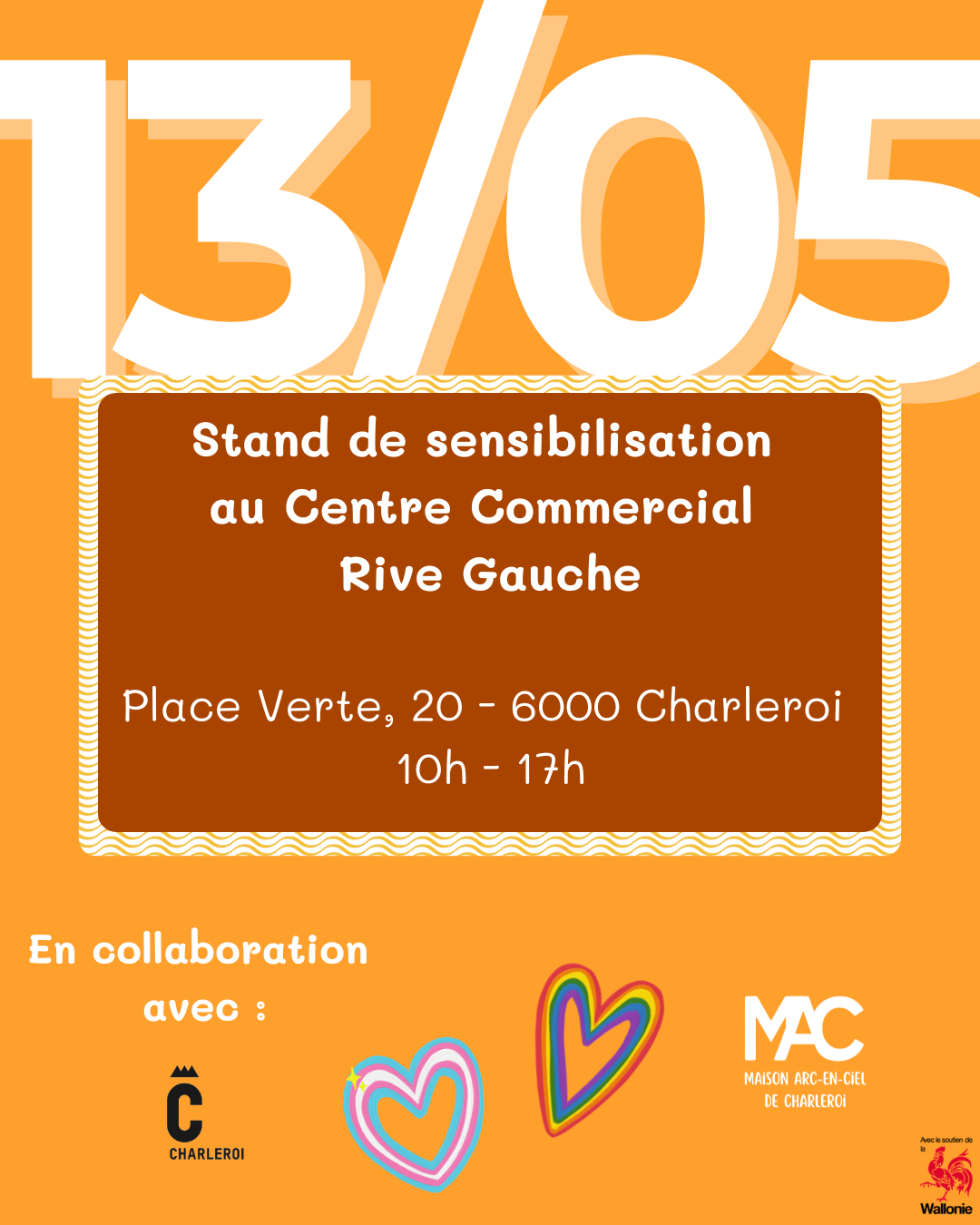 Stand de sensibilisation à Rive Gauche