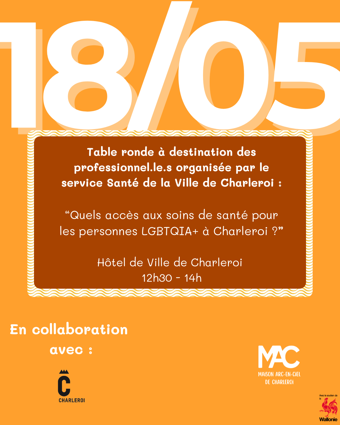 Table ronde organisée par le service Egalité Des Chances de la Ville de Charleroi