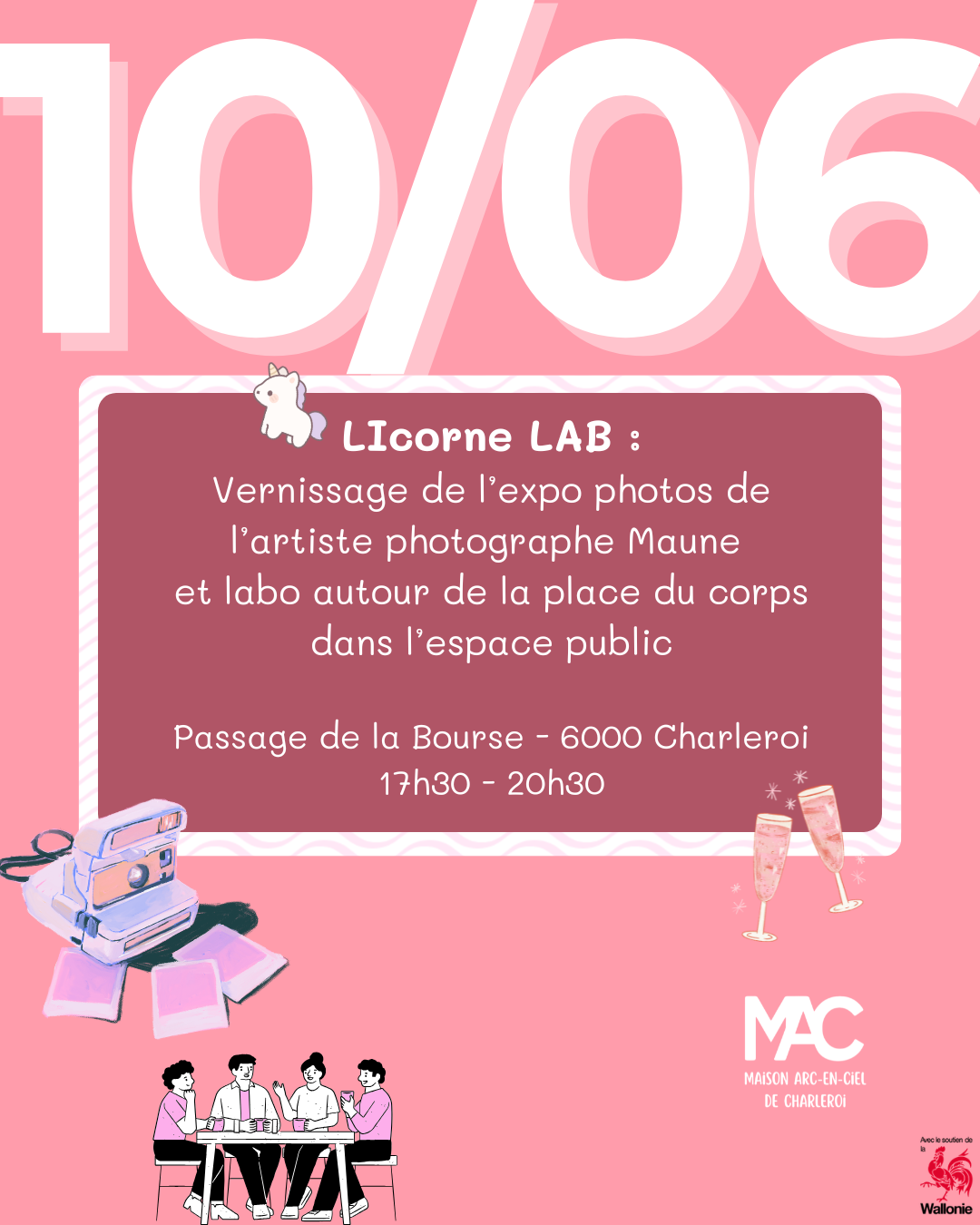 Vernissage de l'expo « Nos Corps » suivi de LILAB #1 « Pourquoi je juge ? »