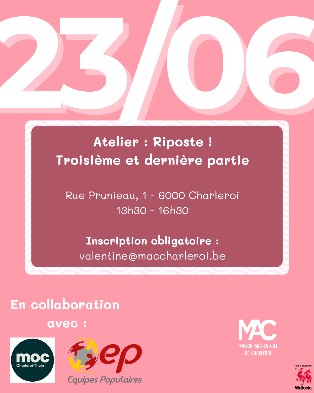 Atelier - Riposte !