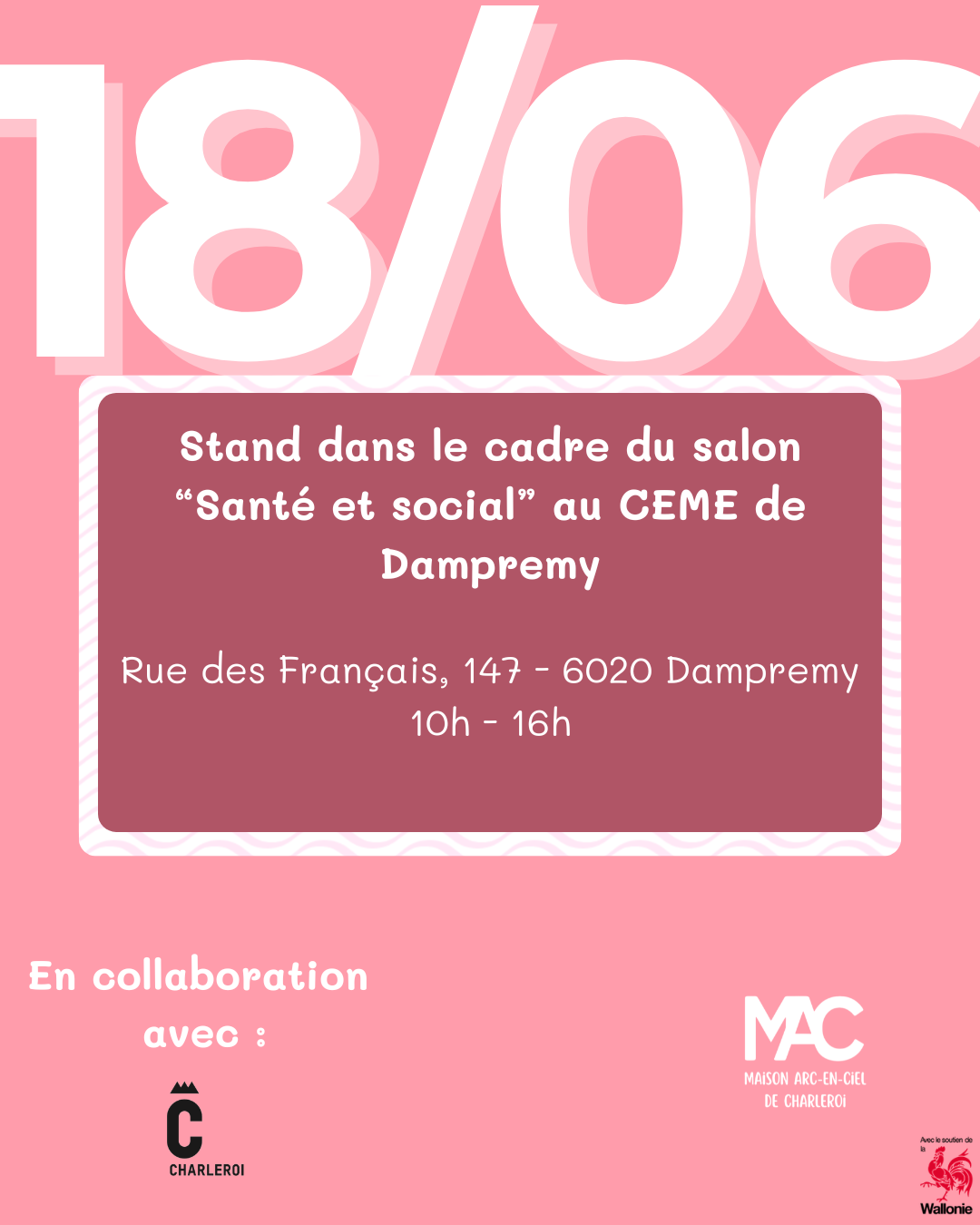 Stand au salon "Santé et Social"