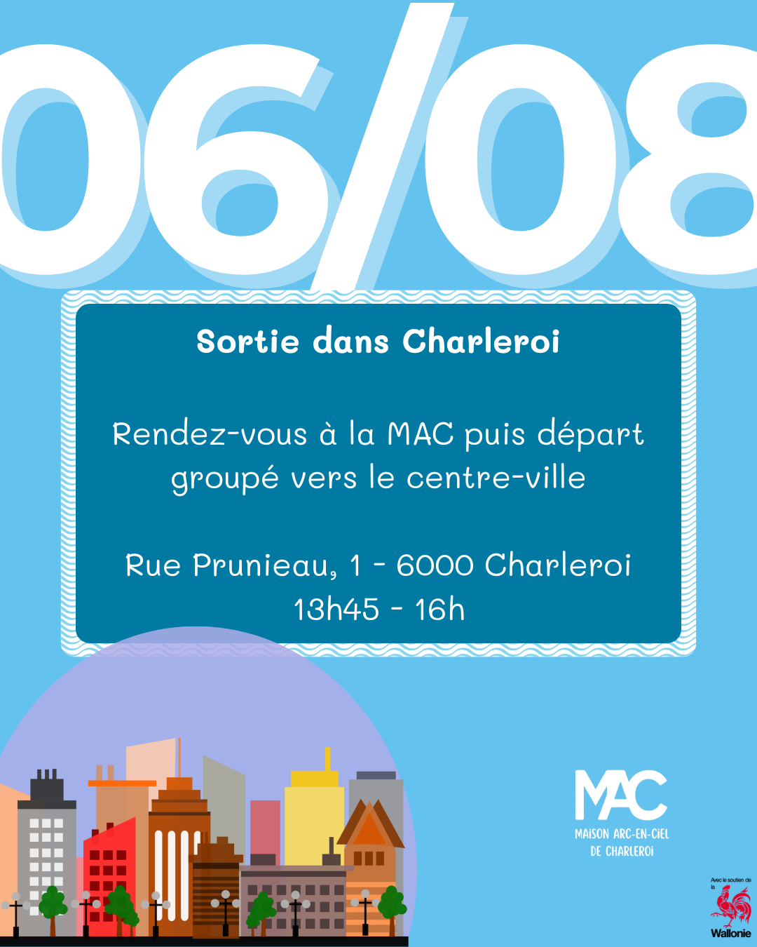 Sortie dans Charleroi