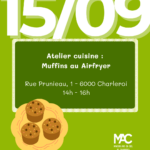 Atelier cuisine - Muffins au Airfryer