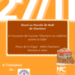 Stand au Marché de Noël de Charleroi